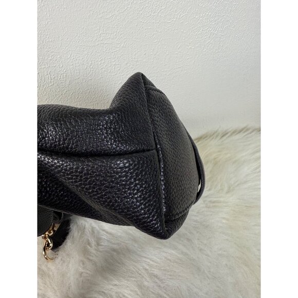 MICHAEL Kors Satchel Bag Black Leather Jamesport Two Way Adjustable Strap hobos - Picture 15 of 16